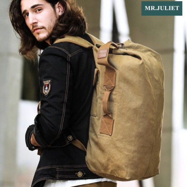 Grand Sac A Dos En Toile