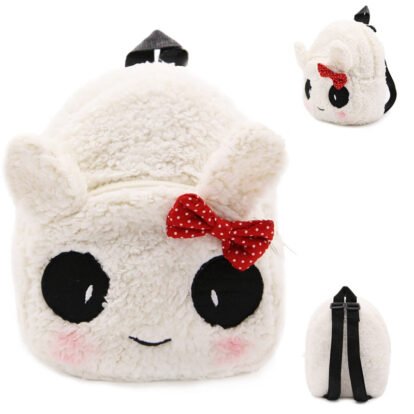 Petit Sac A Dos Fille Peluche Panda