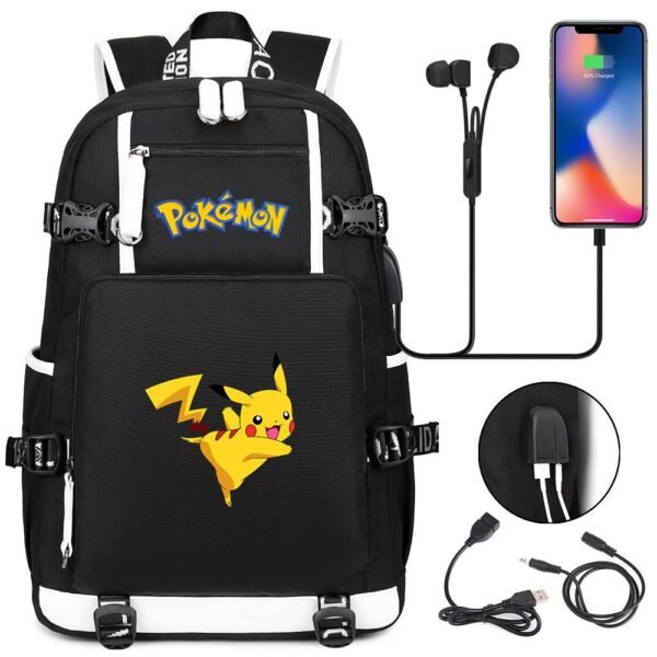 Sac A Dos Avec Dessin Pikachu