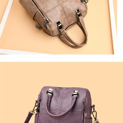 Sac A Dos Femme Simili Cuir Avec Bandouliere