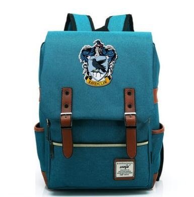 Sac A Dos Harry Potter Style College Bleu