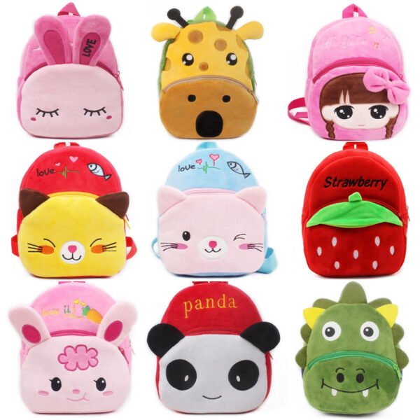 Sac A Dos Peluche Fraise