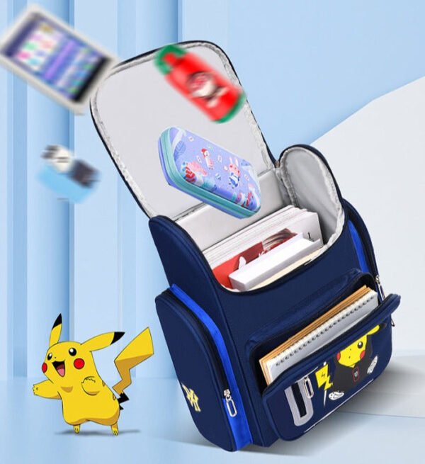 Sac A Dos Pikachu Noir Avec Imprime