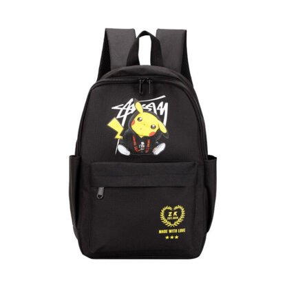 Sac A Dos Pikachu Noir College