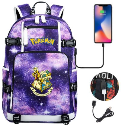 Sac A Dos Pokemon Avec Port Usb