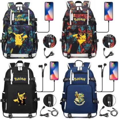 Sac A Dos Univers Pikachu Usb