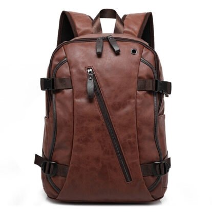 Sac A Dos Vintage Faux Cuir Pour Homme