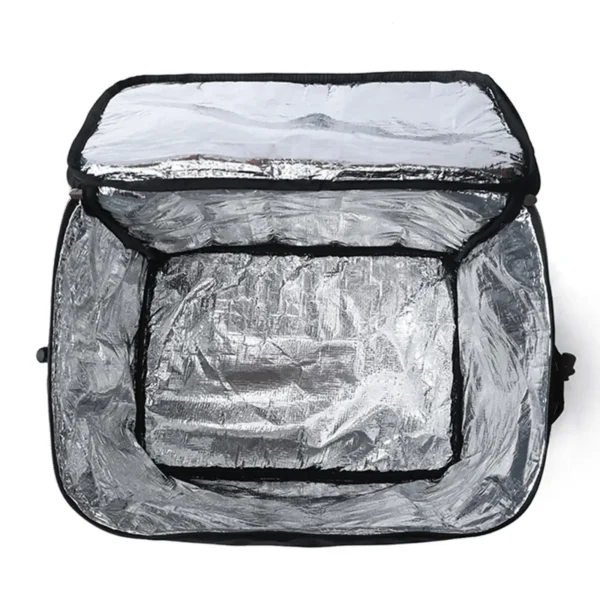 Sac dos isotherme r utilisable avec porte gobelets lat raux livraison de nourriture fra che coul 5